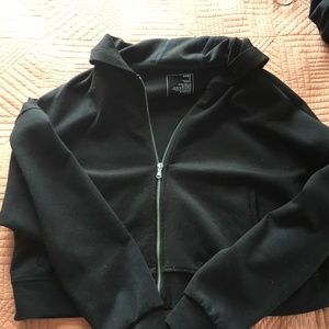 Universal standard cropped hoodie